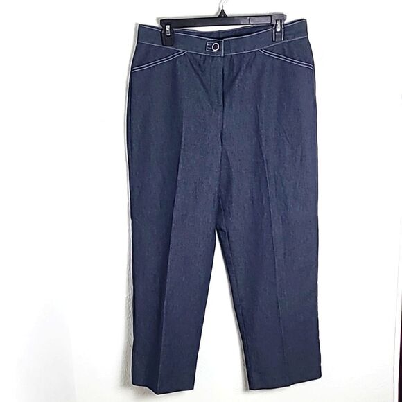 LaVita Petite Dressy/Casual Jeans, Darkwash, Size 12P - Picture 1 of 7